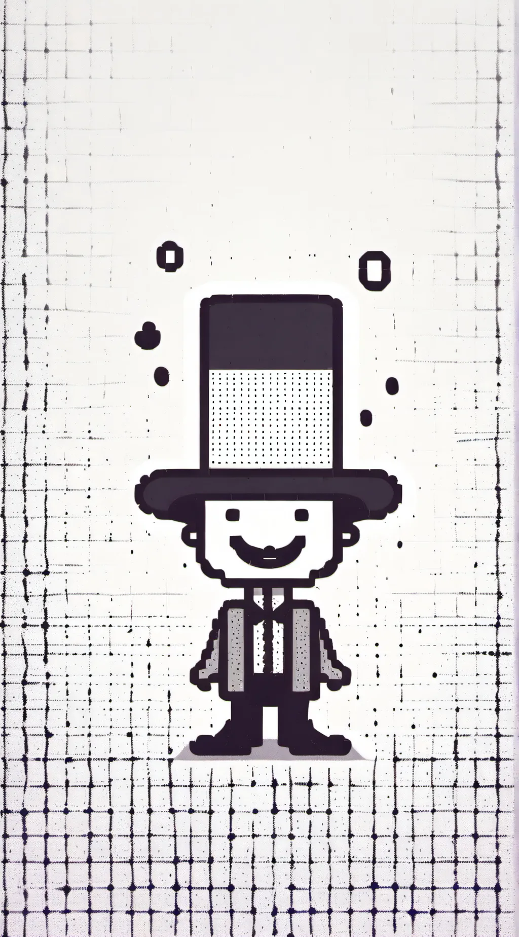 ai character: (Toony news) background