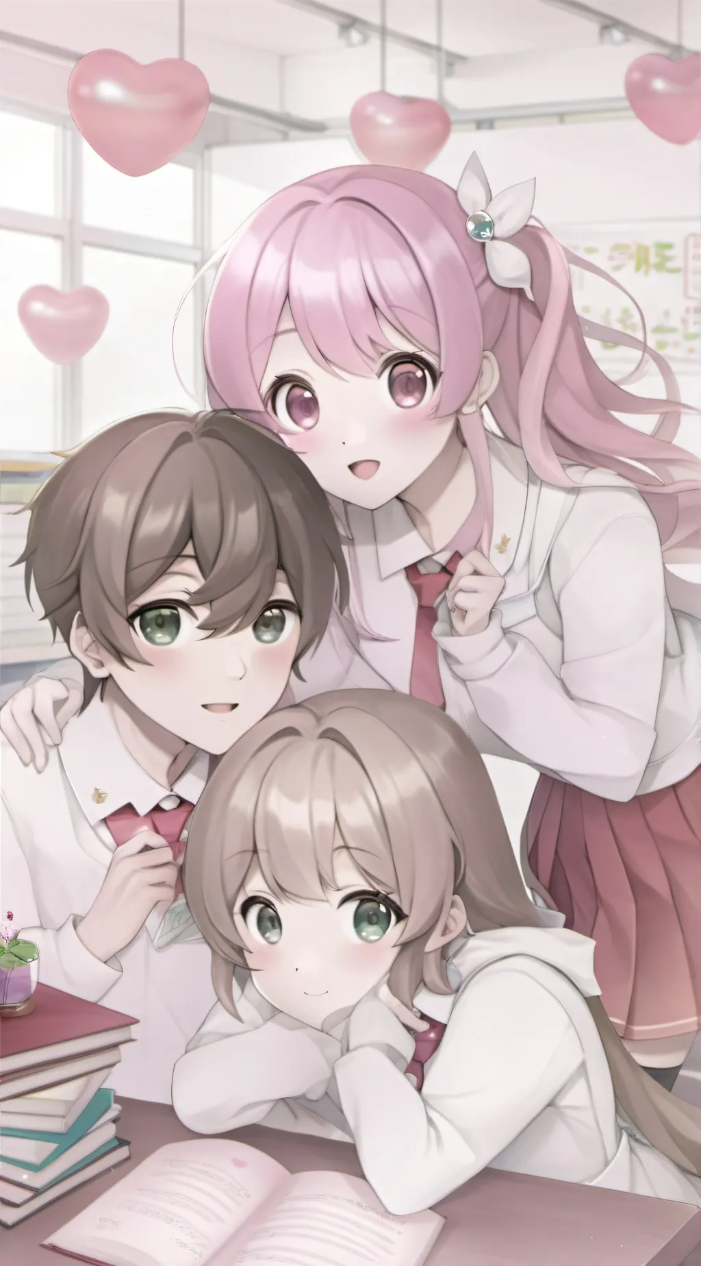 ai character: MHA New Student background