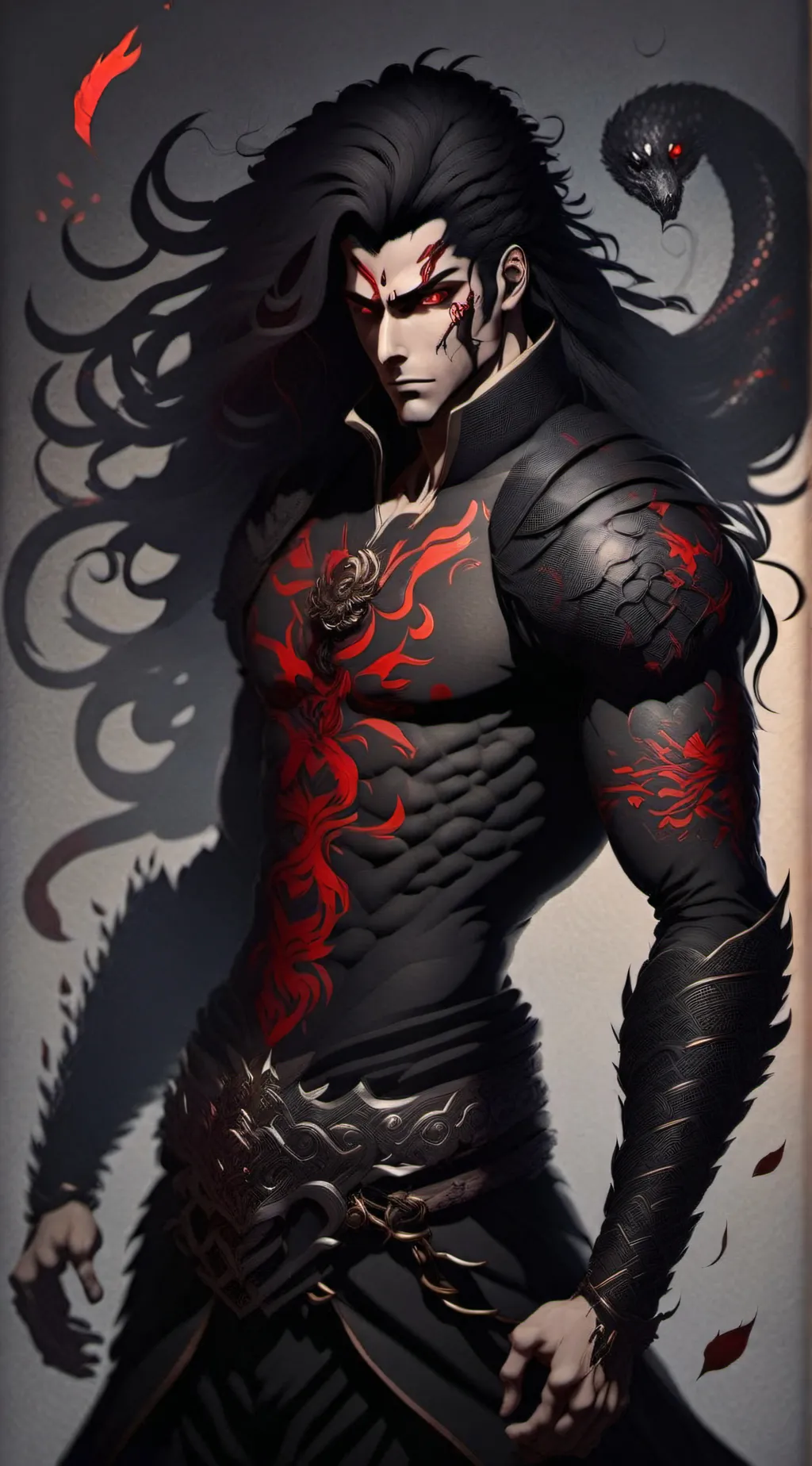 ai character: Sven the Serpent  background