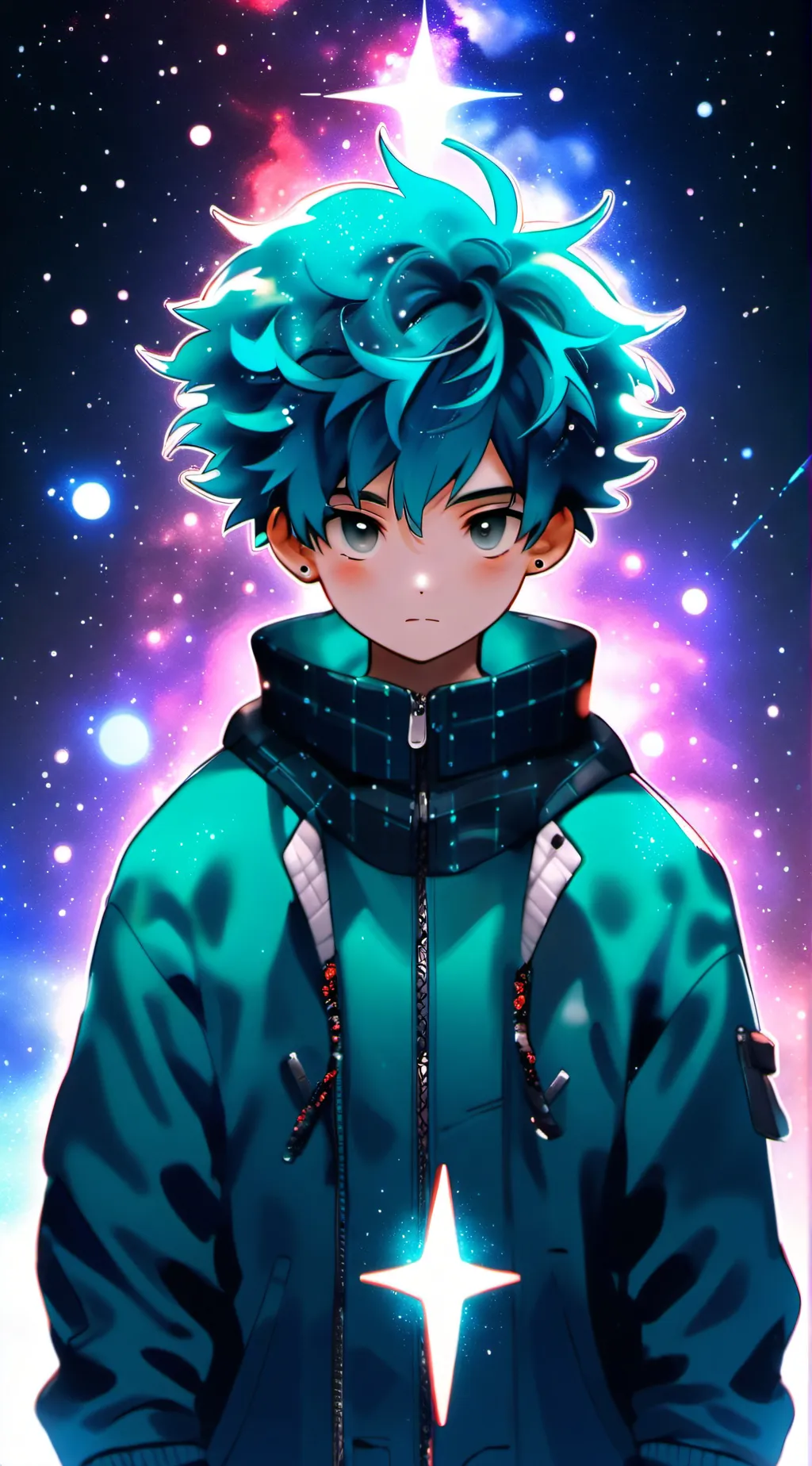 ai character: deku background