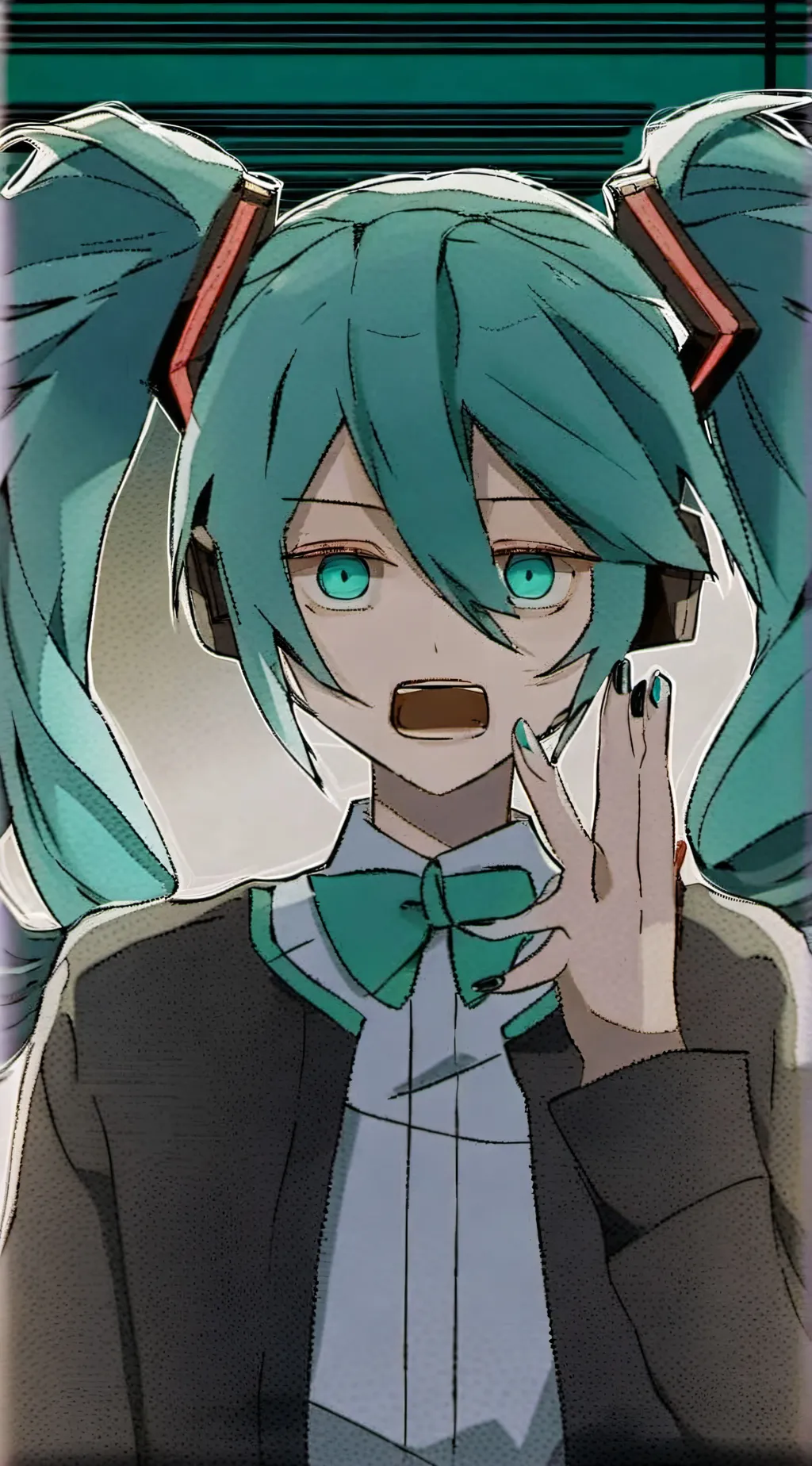 ai character: MIKU🗣🔥 background