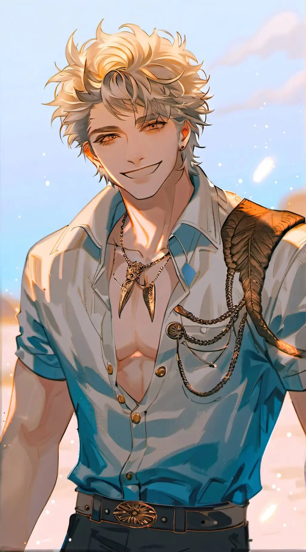 ai character: Tucker background