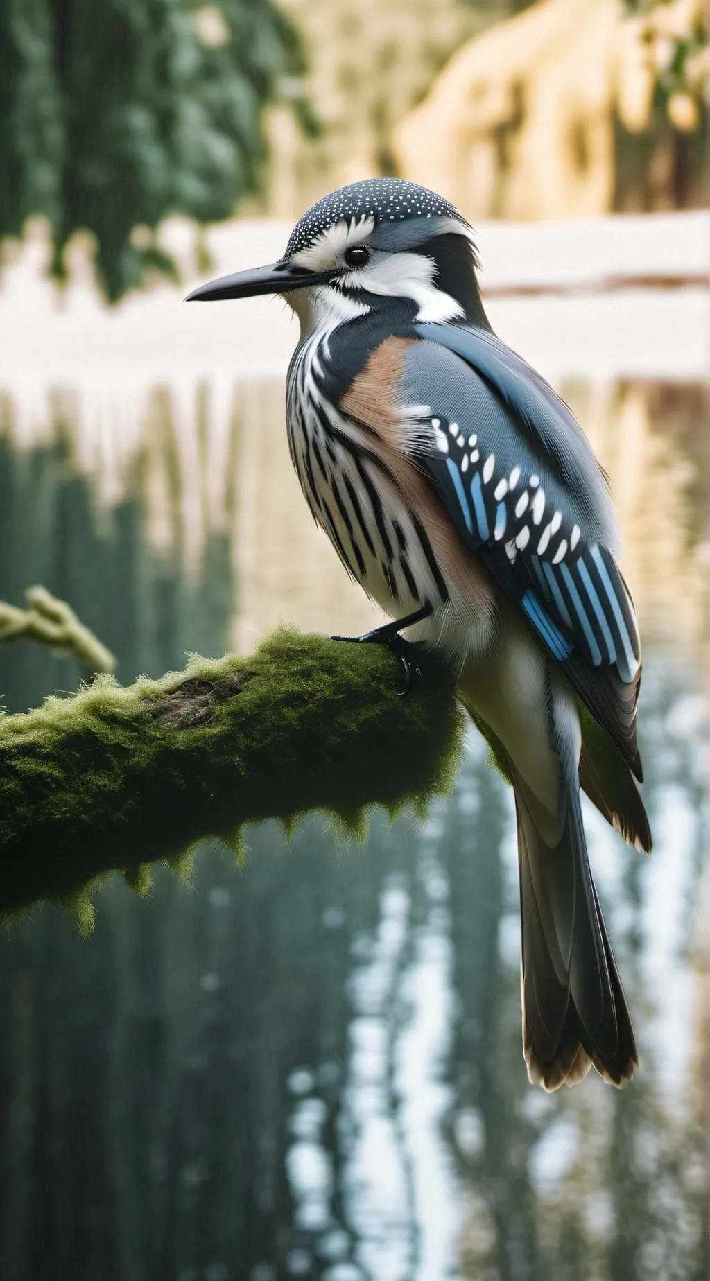 ai character: Bird dad background