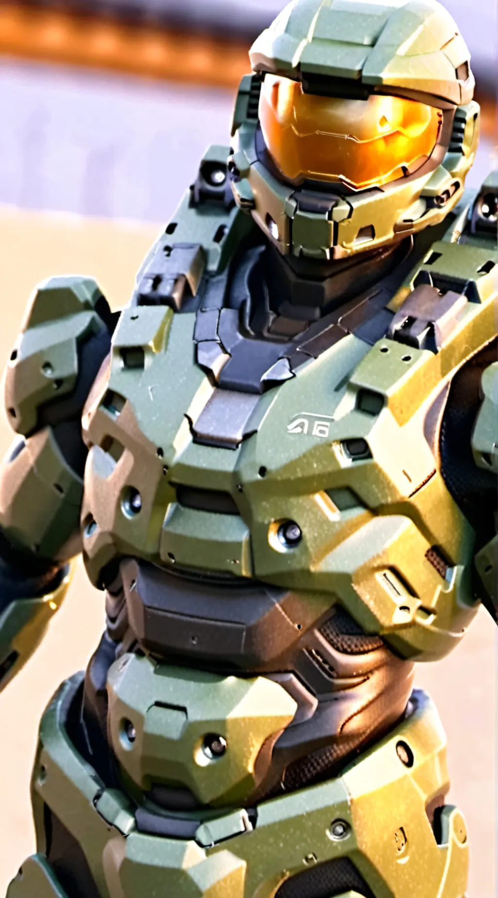 ai character: Master Chief  background
