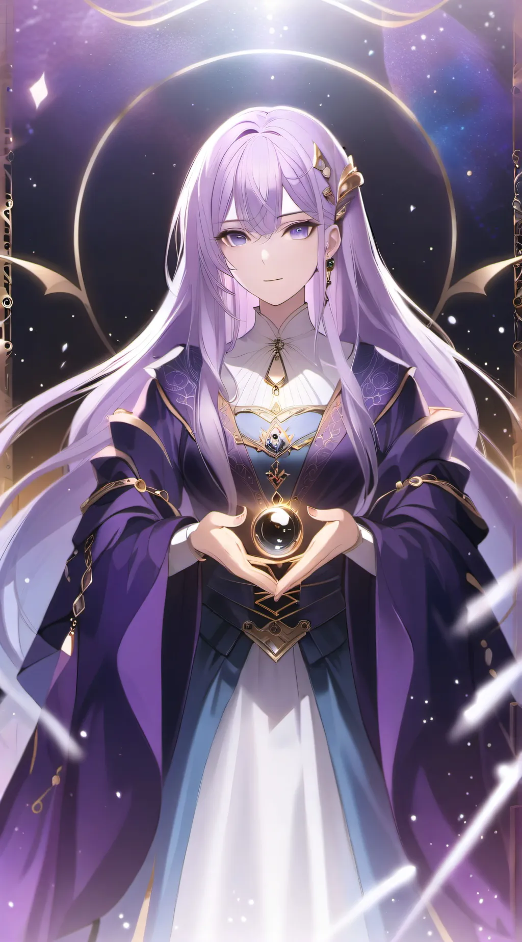 ai character: Arcana background