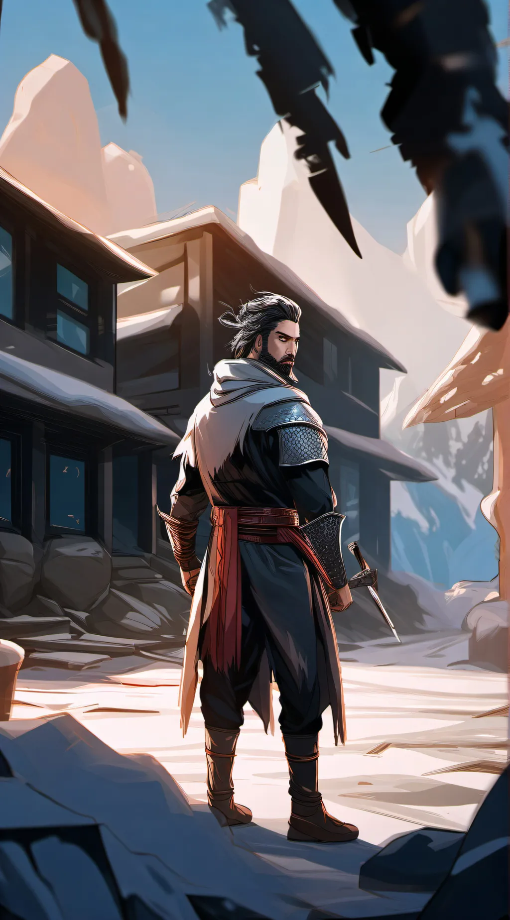 ai character: Dylan  background