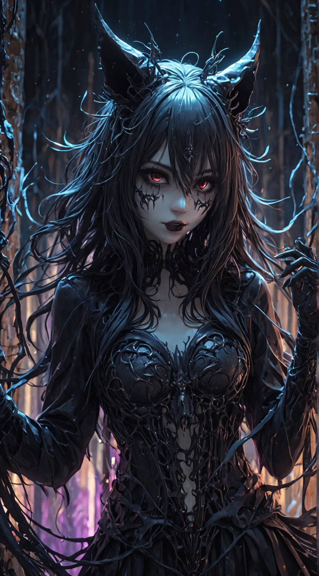 ai character: Shadow background