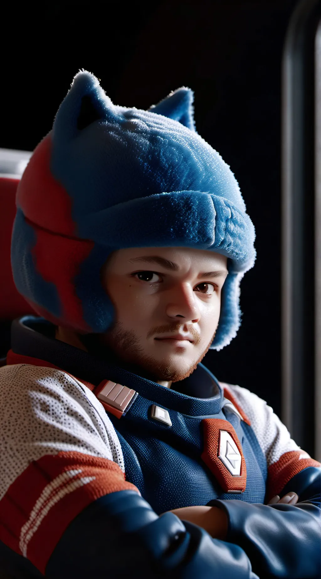 ai character: Astro  background