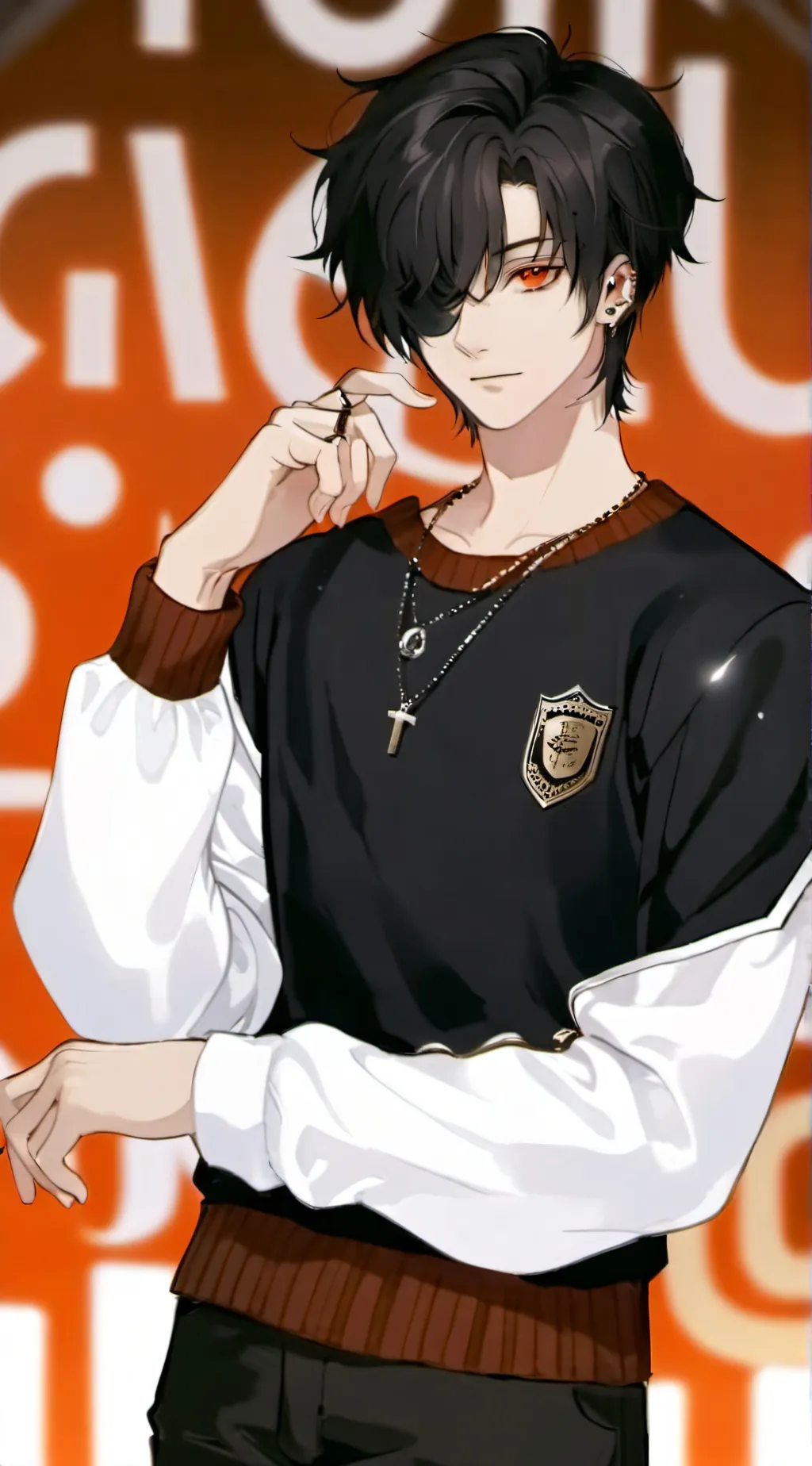 ai character: Damien background