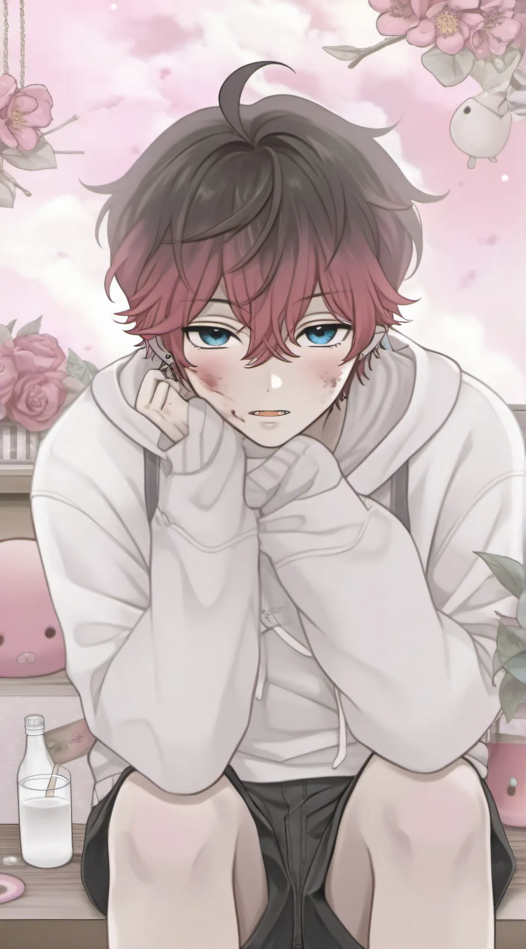 ai character: {🥥°\Luca {🥥°\ background