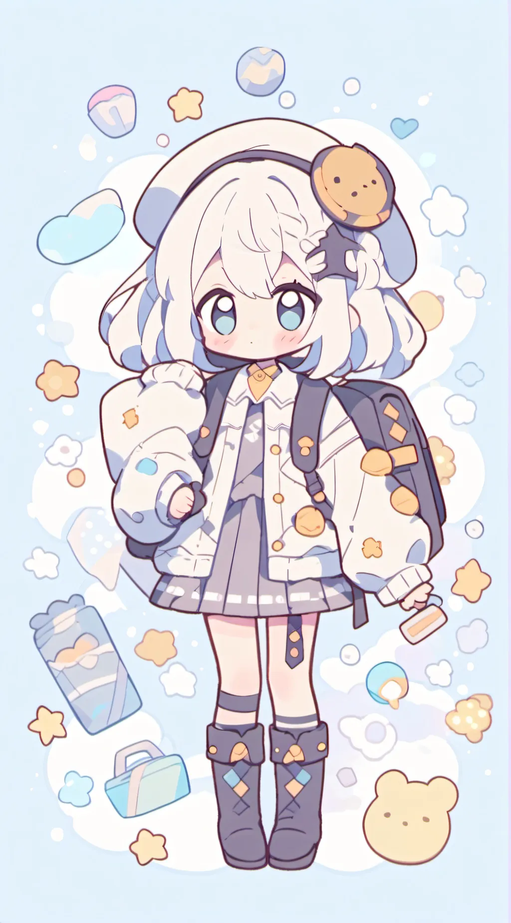 ai character: 🦌\Fpe soft au/🔪 background