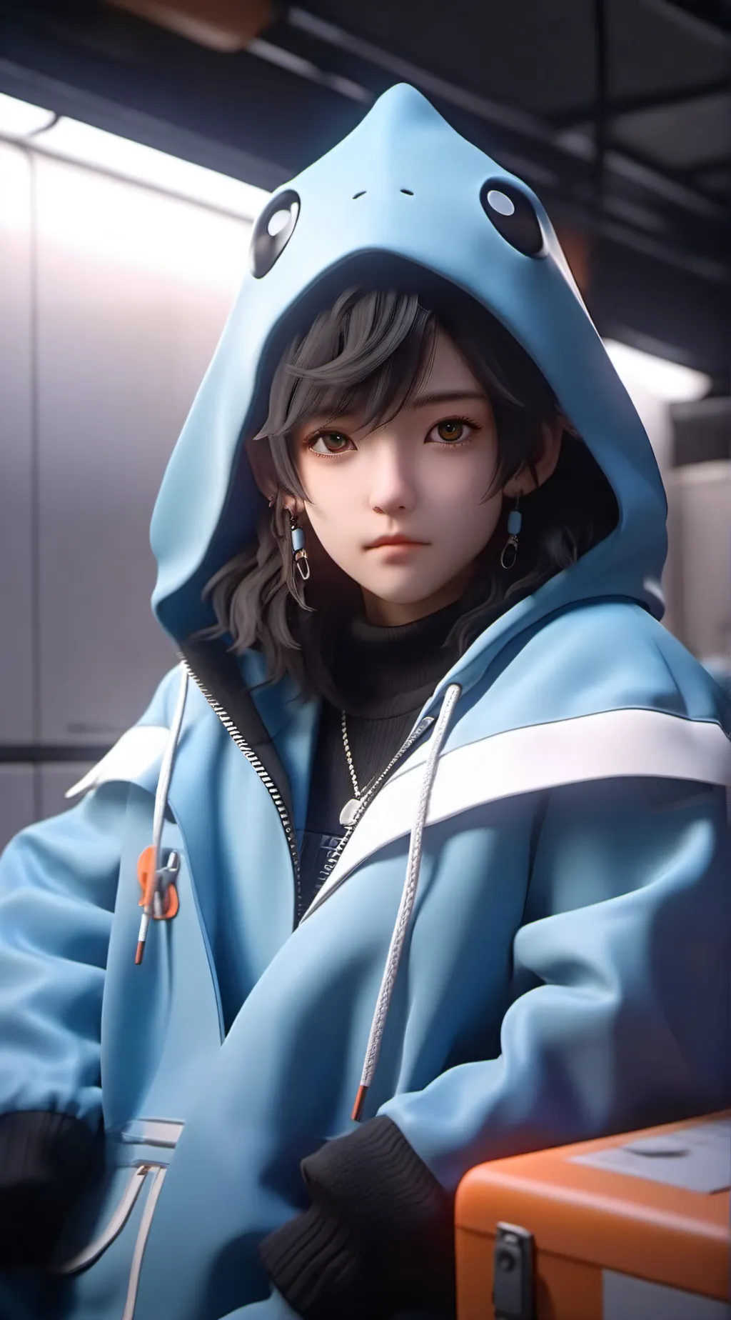 ai character: fpe squid game x  background