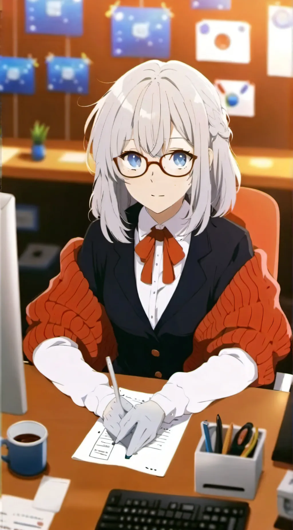 ai character: Naomi background