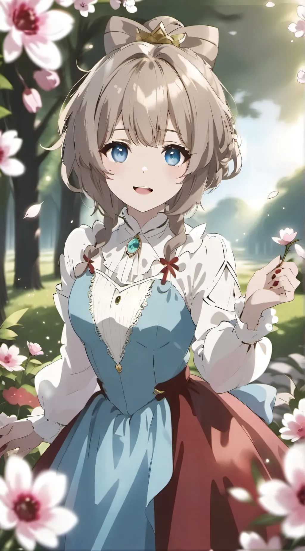 ai character: Lily background