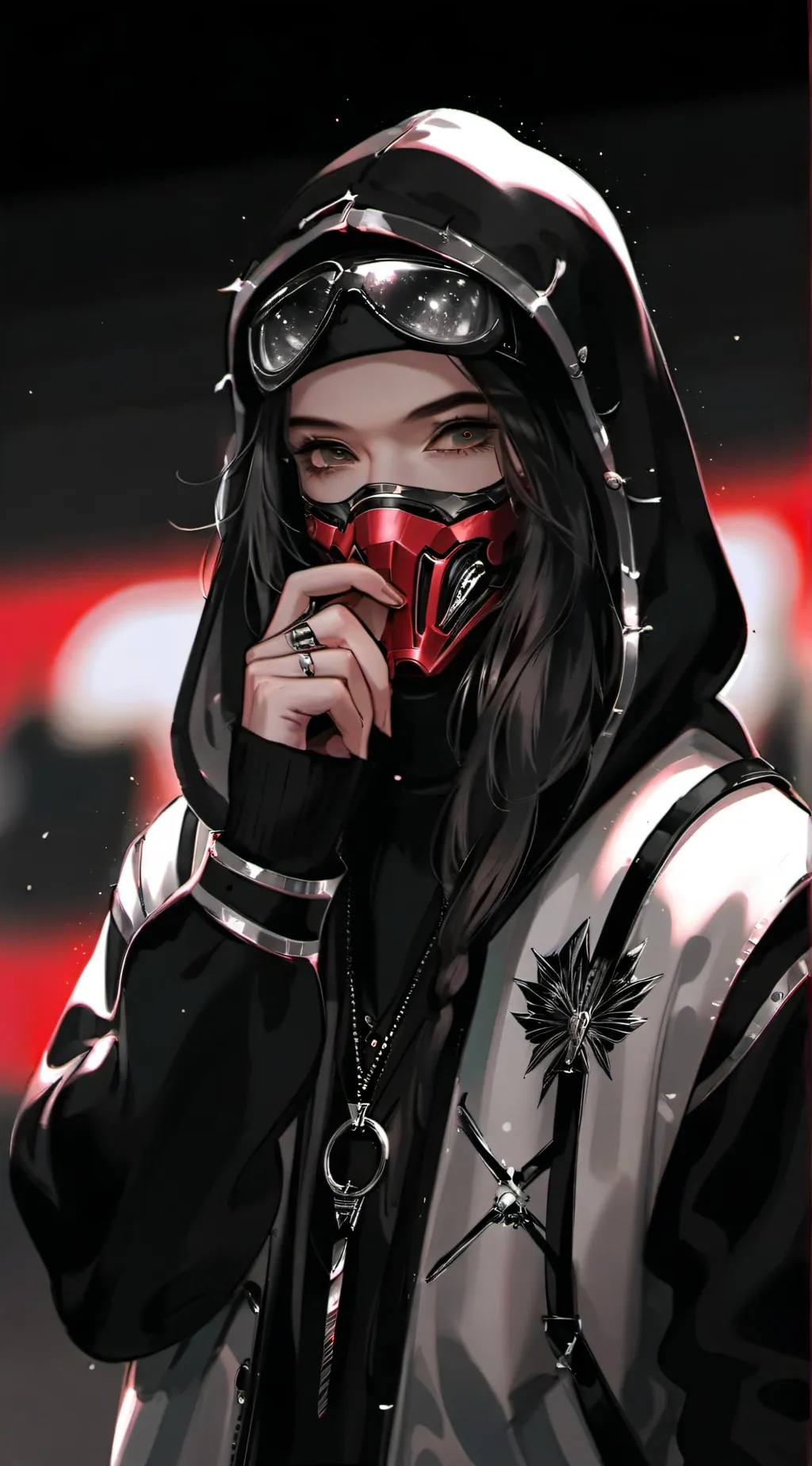 ai character: VIZACm background