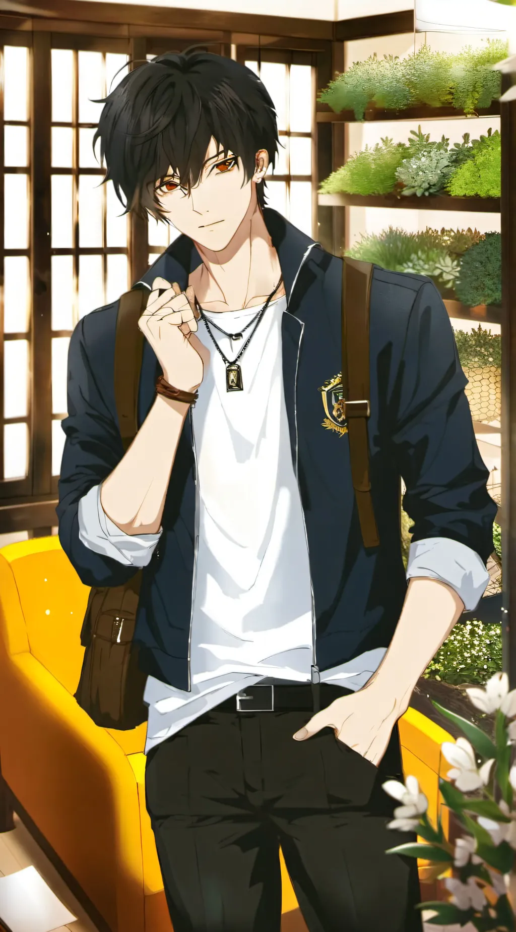 ai character: Axel background