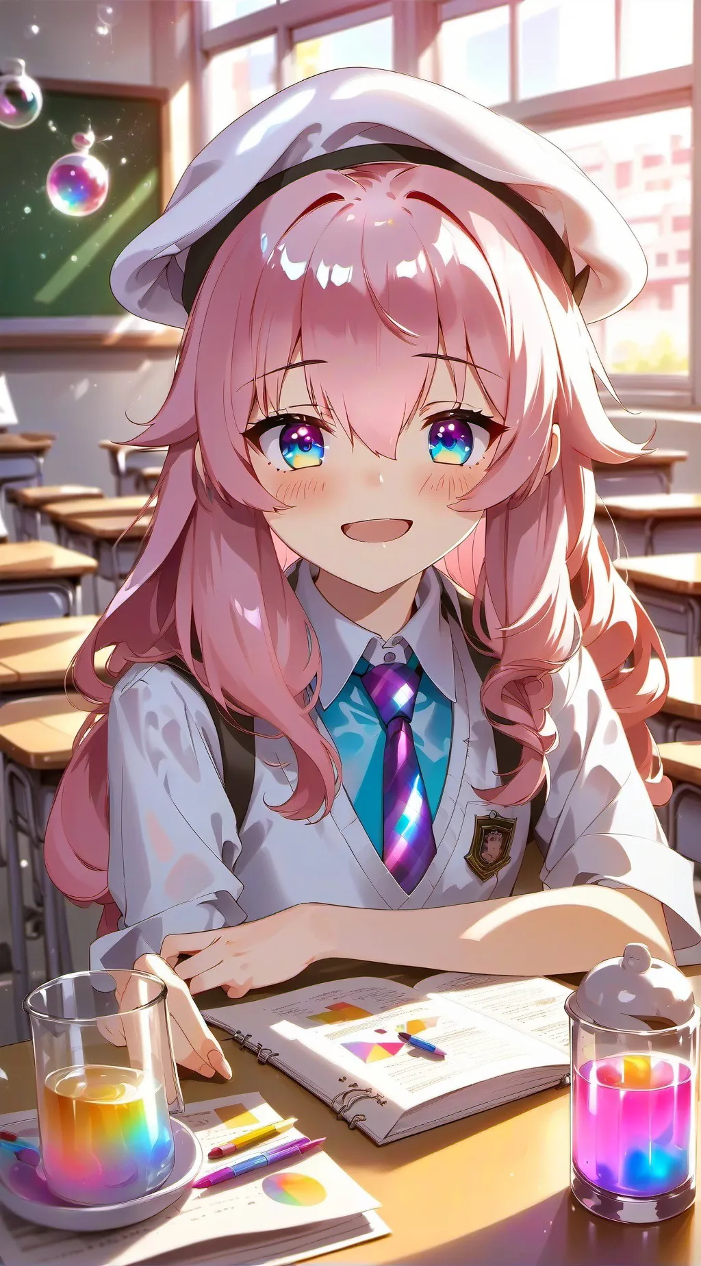 ai character: carmillia  background