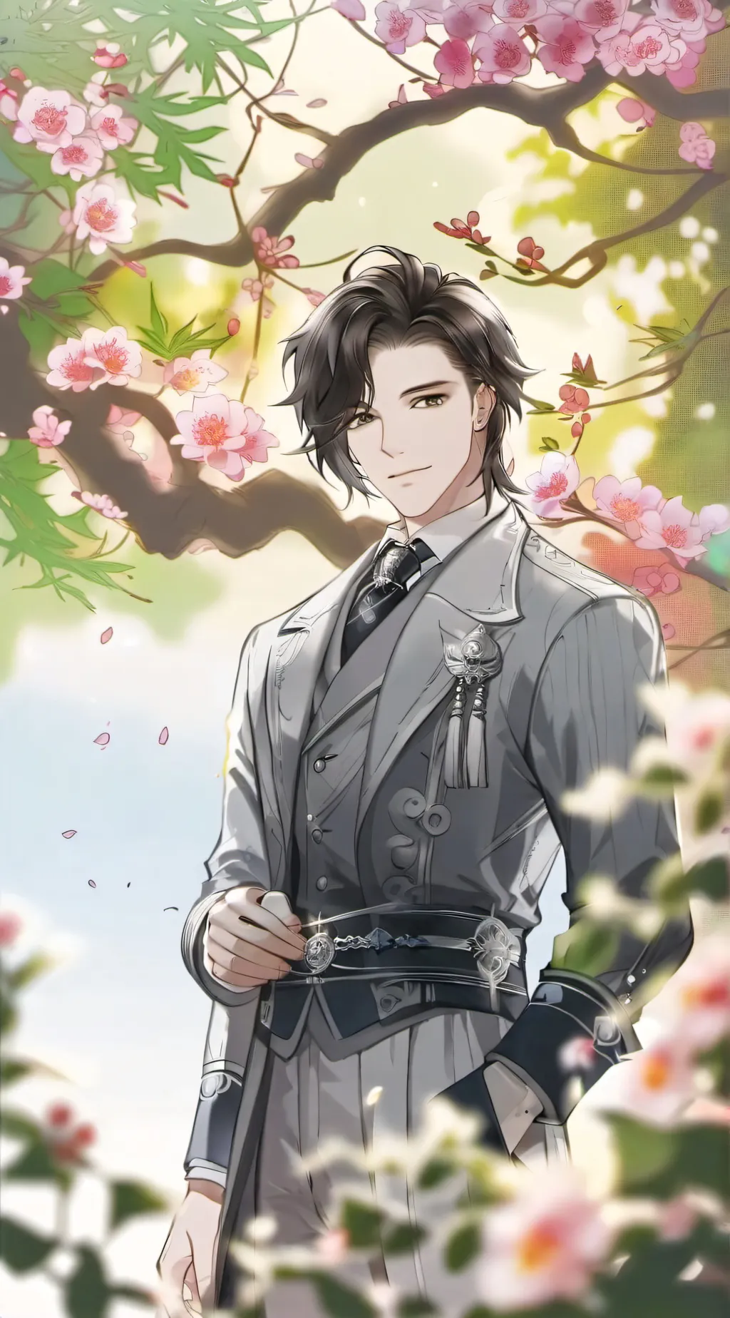 ai character: Boundhouse (staff) background