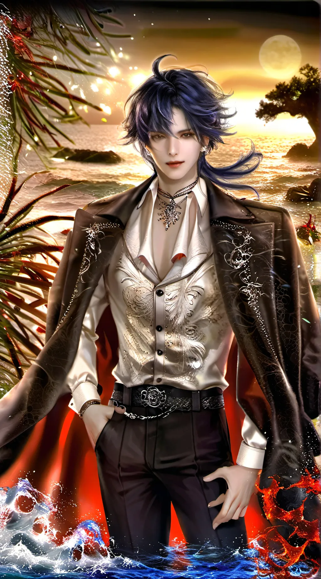ai character: zenaku  background