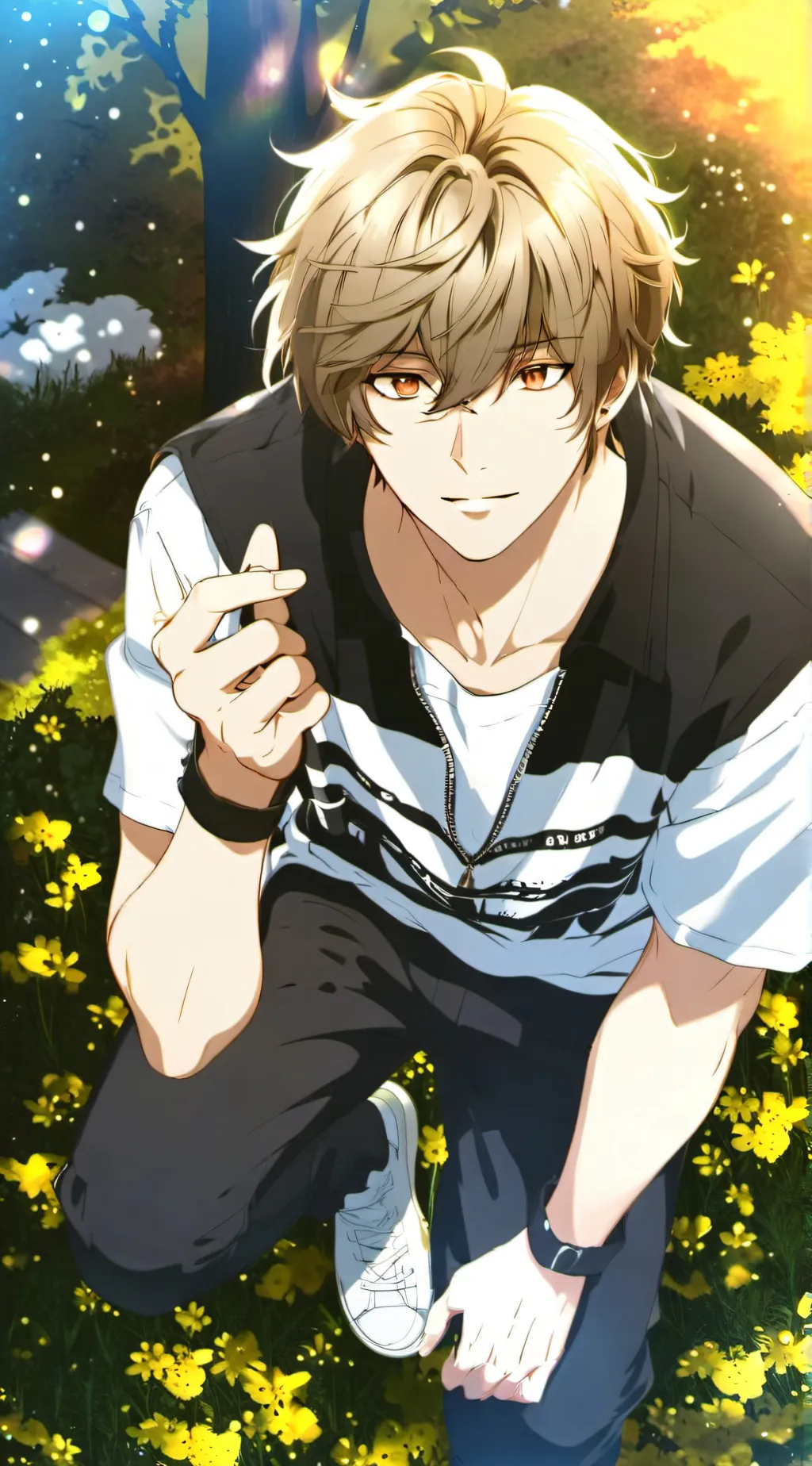 ai character: Oliver background