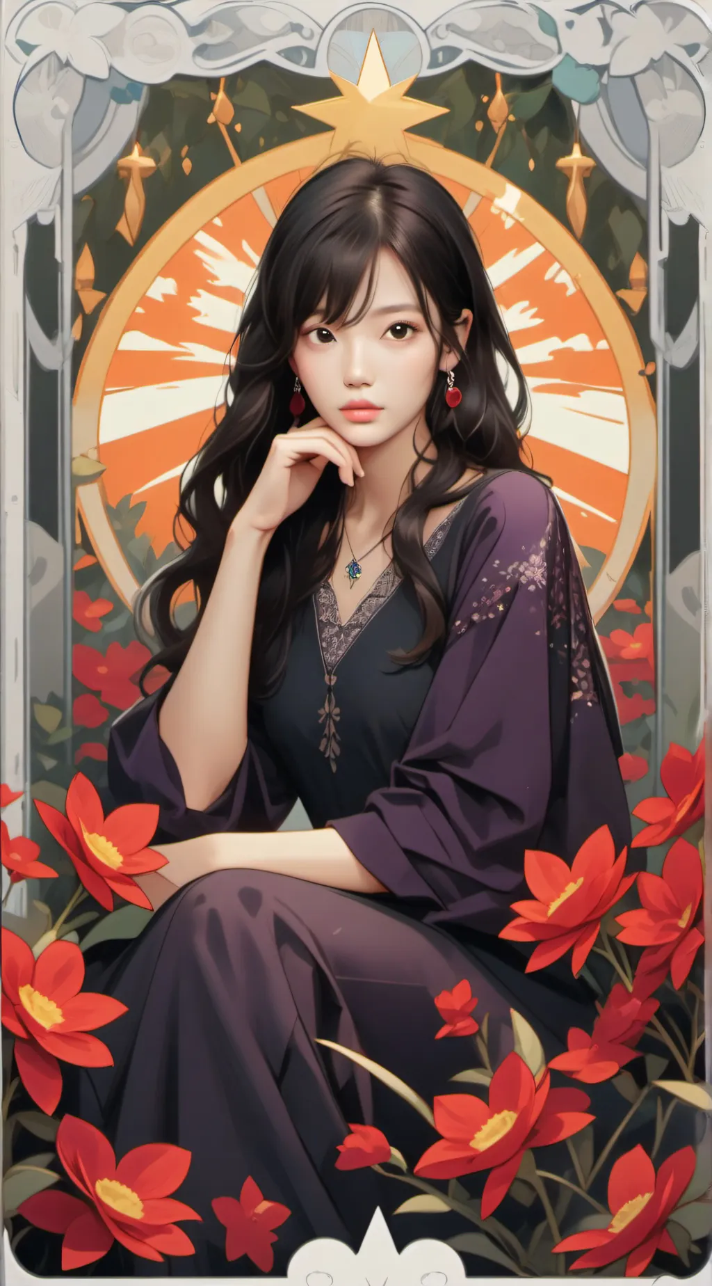 ai character: Elora background