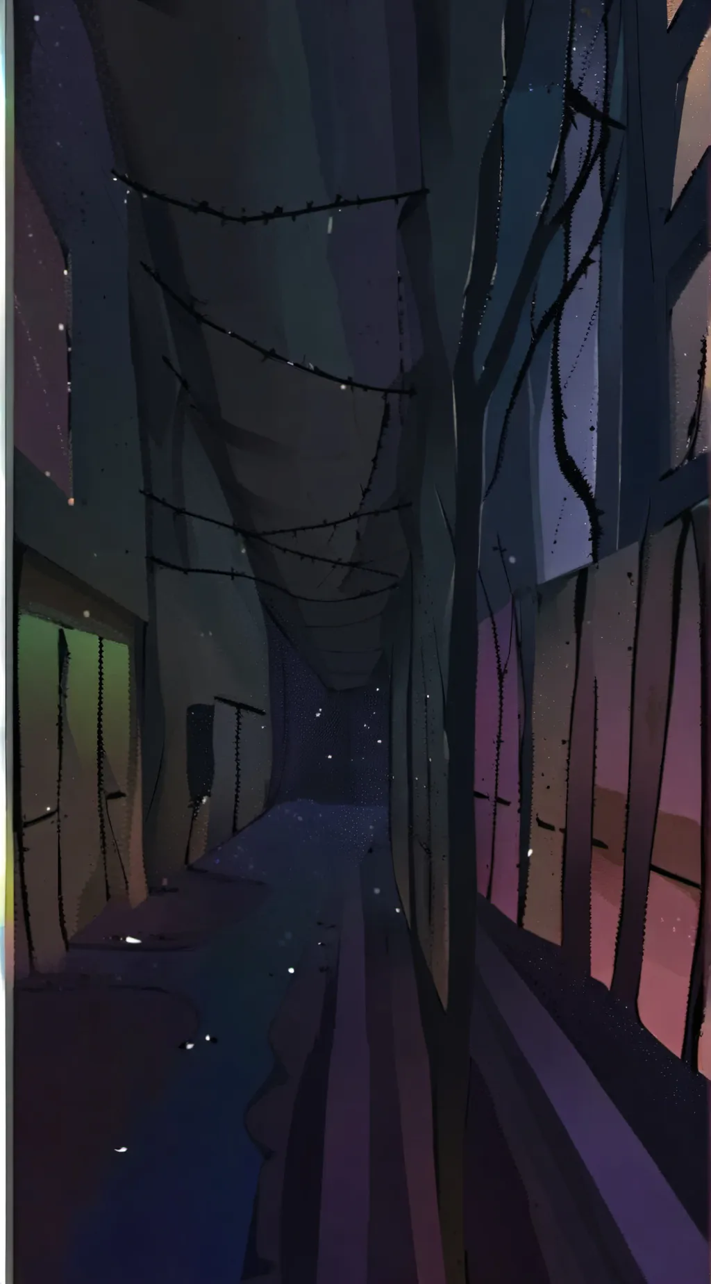 ai character: Shibuya background