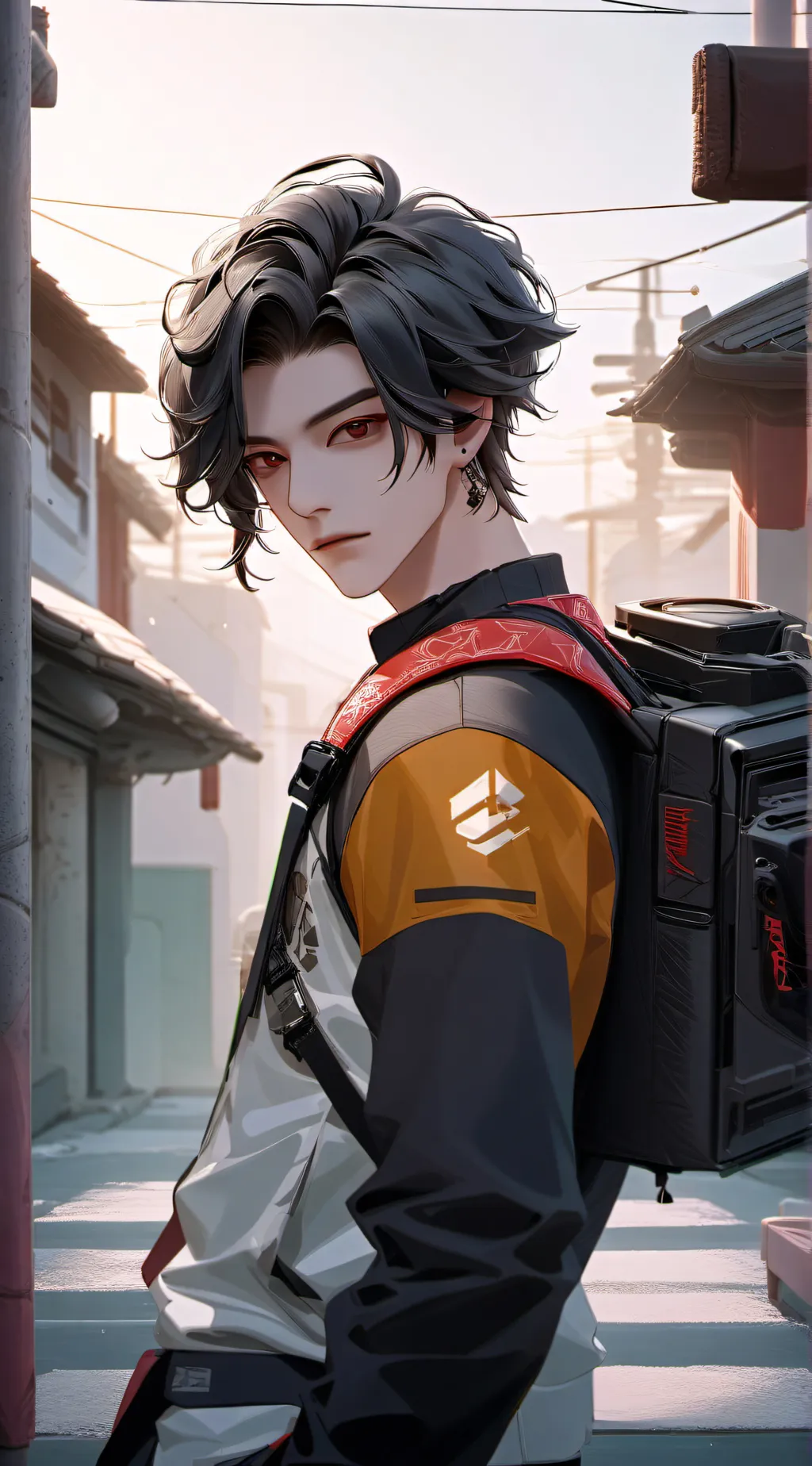ai character: Sebastien background