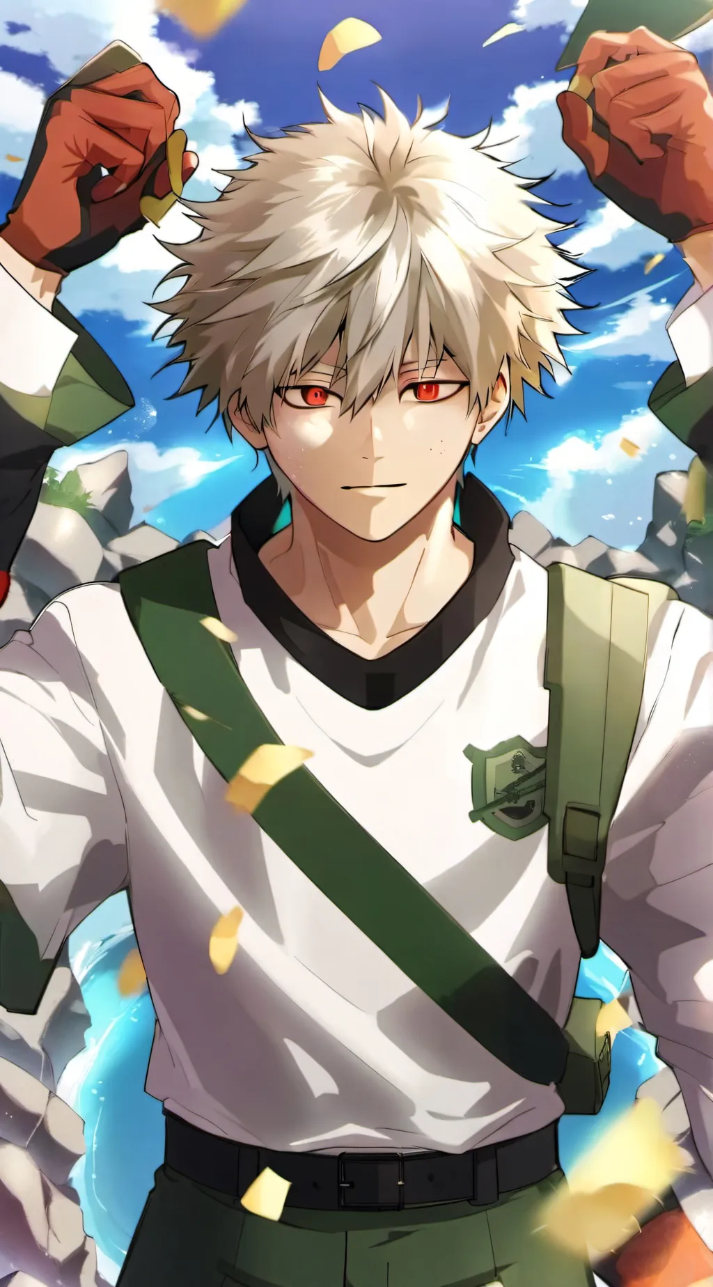 ai character: Bakugo background