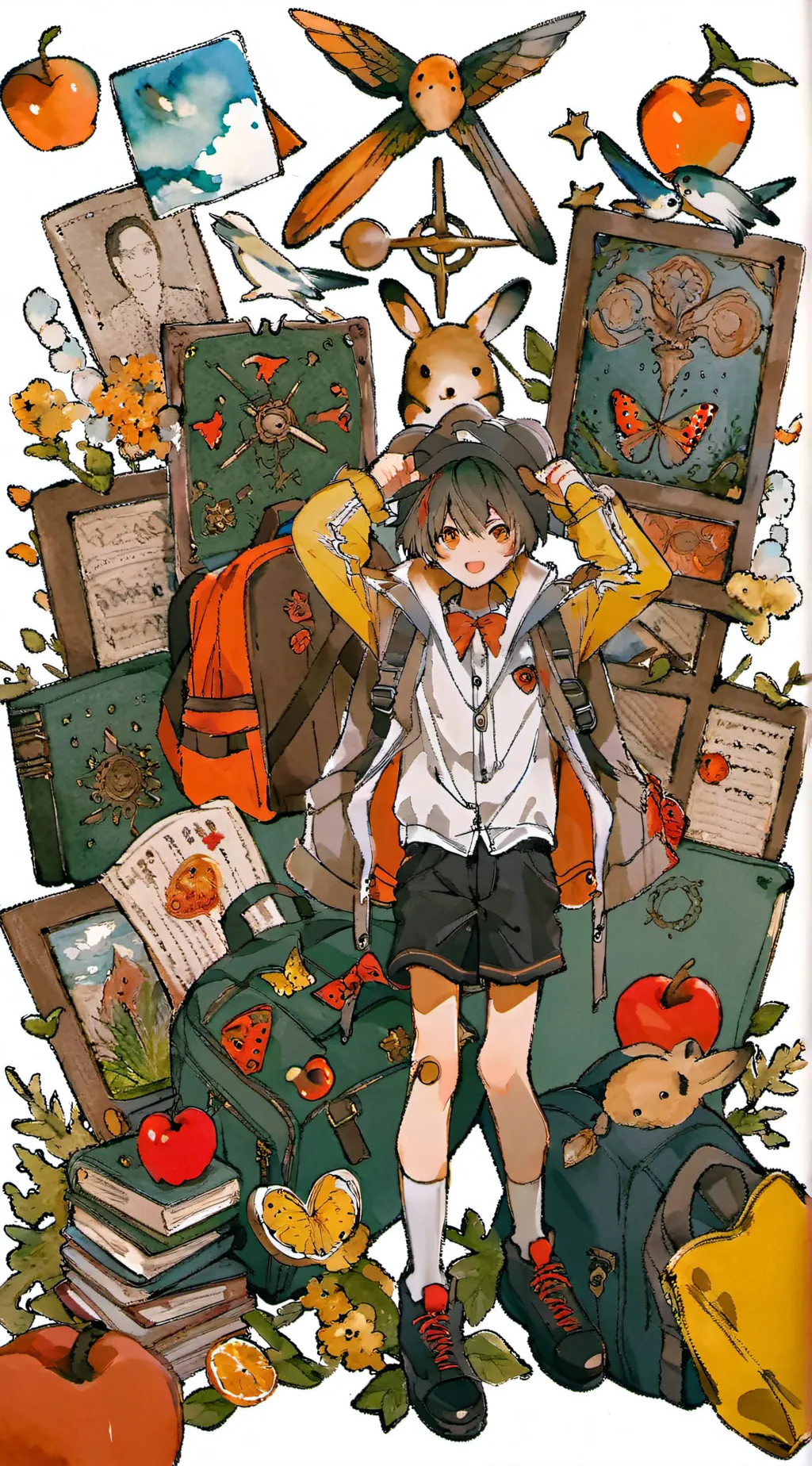 ai character: HTF school background