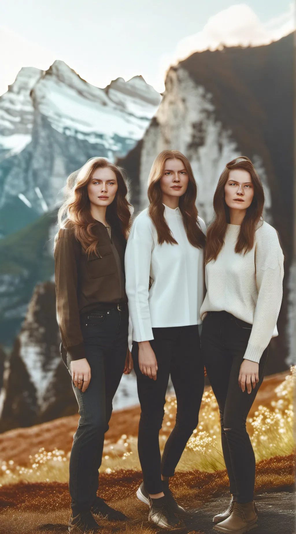 ai character: Mountain background