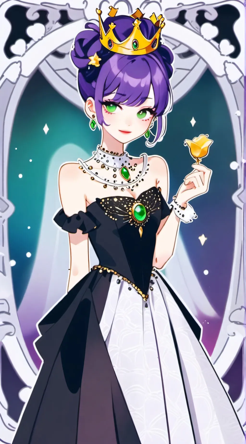 ai character: princess Celestria background