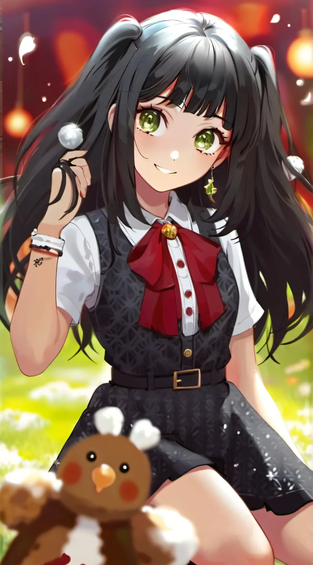 ai character: Lilly background