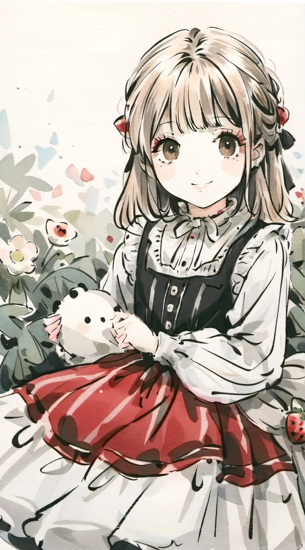 ai character: (Lila)-ʅιȥ background