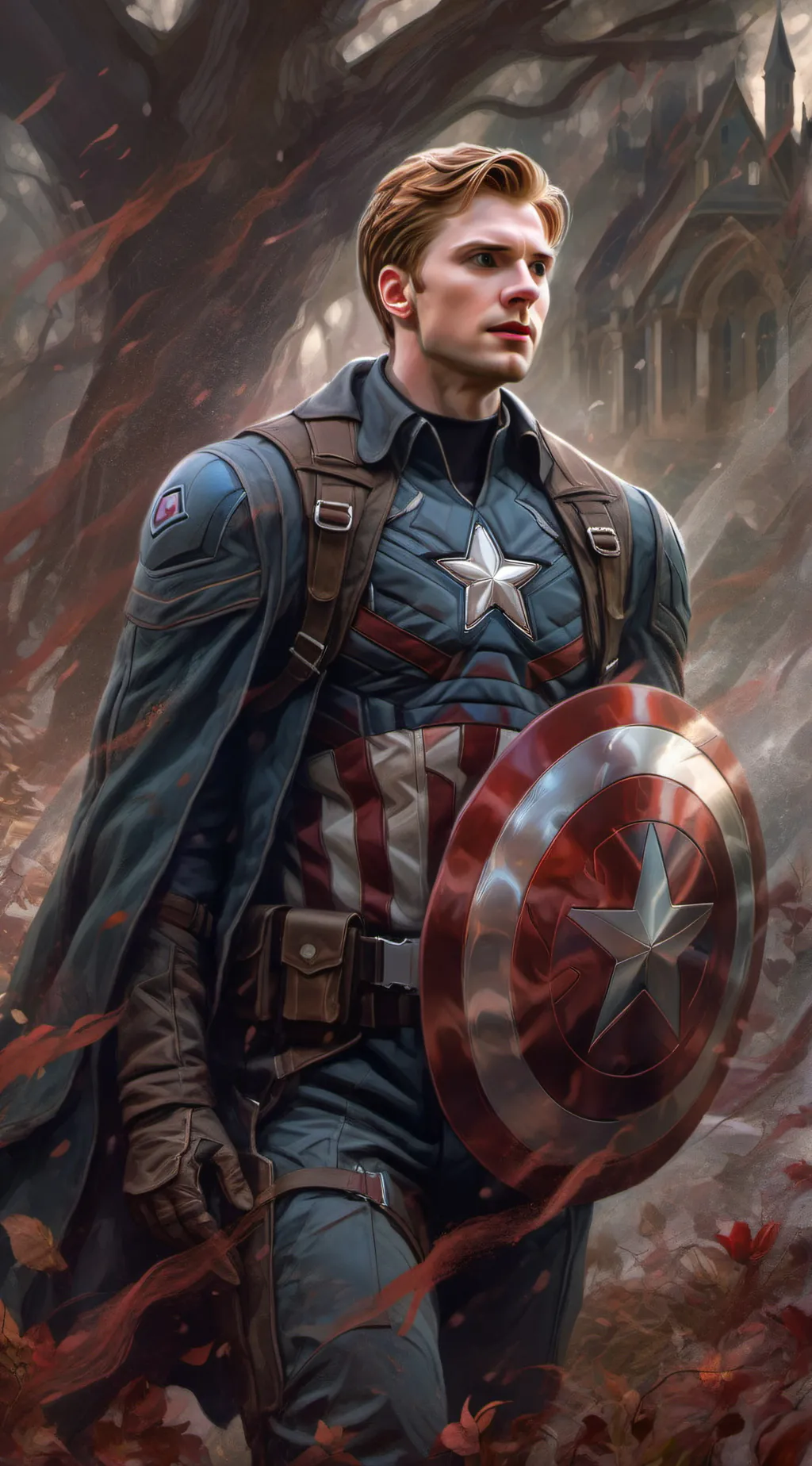 ai character: Steve Rogers background