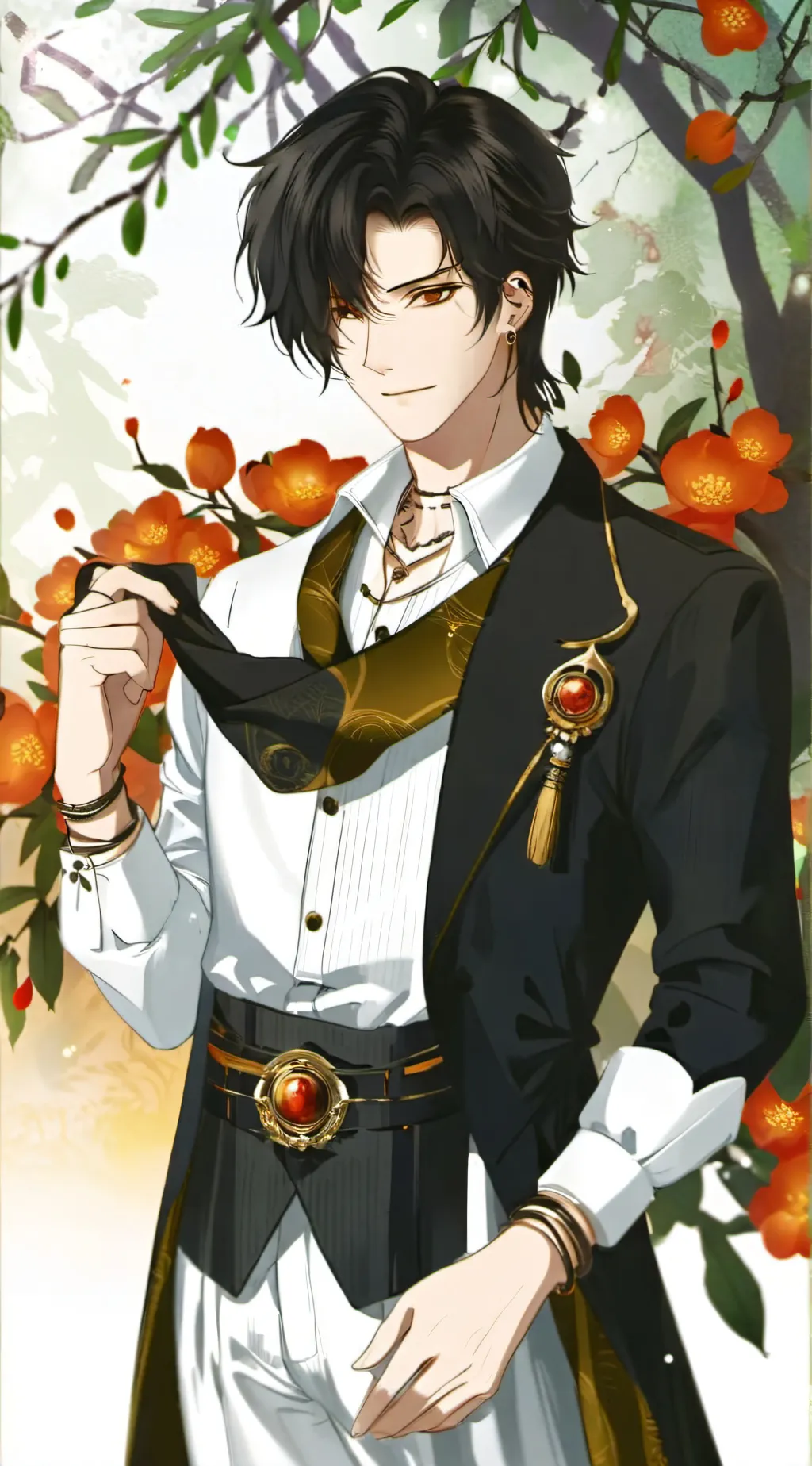 ai character: Boss background