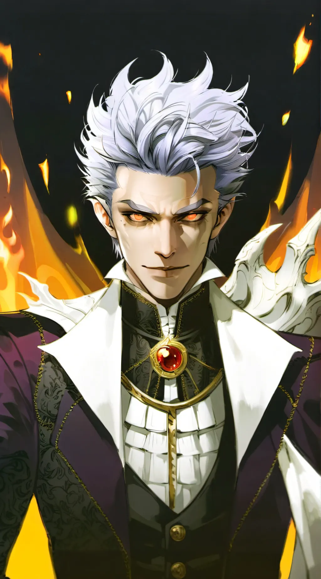 ai character: Heru-brine background