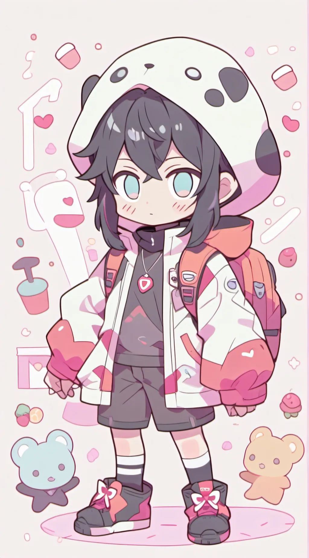 ai character: Kny-Camping trip background