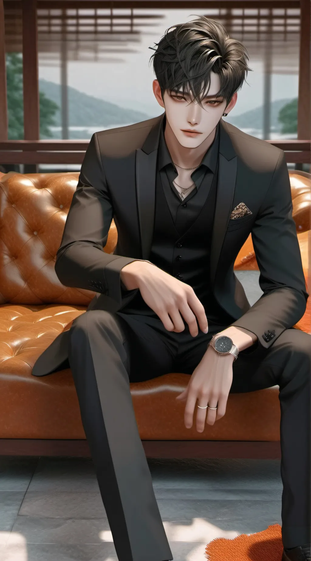 ai character: EDWARD  background