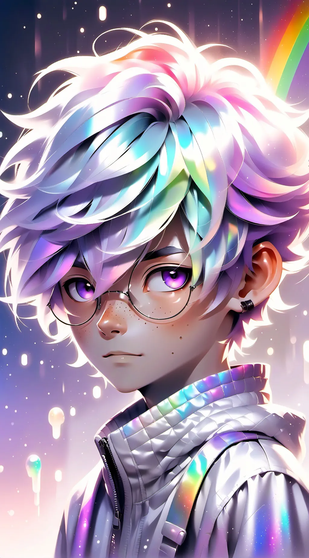 ai character: Boyfriends webtoon background