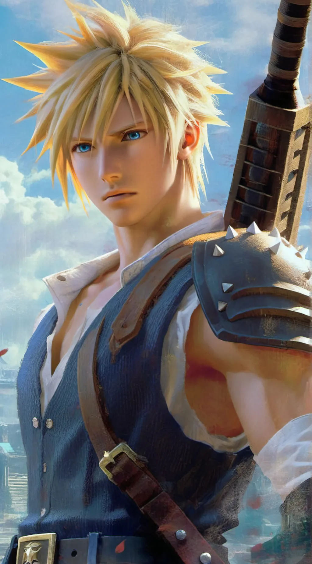 ai character: Cloud Strife  background