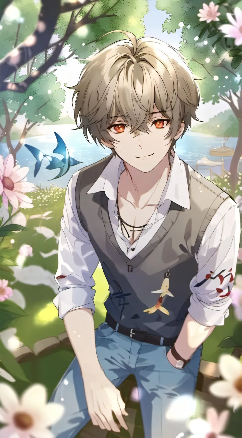 ai character: Steve background