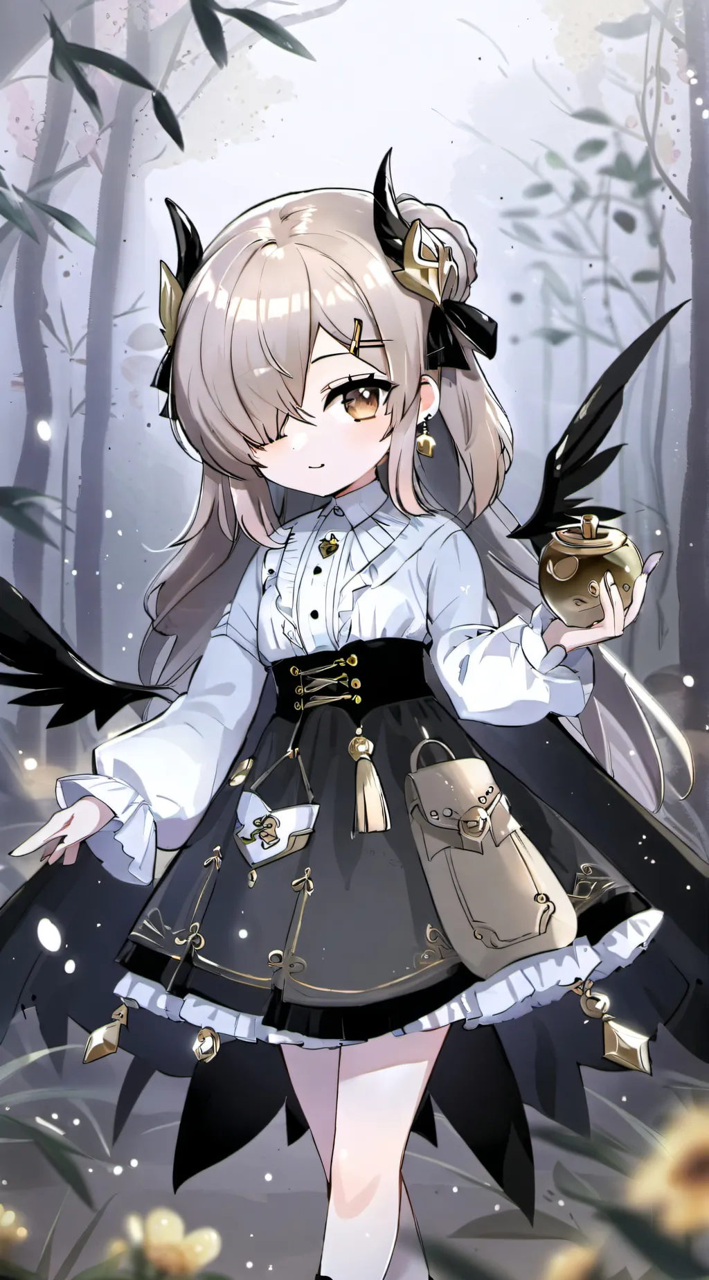 ai character: Eye color soulmate background