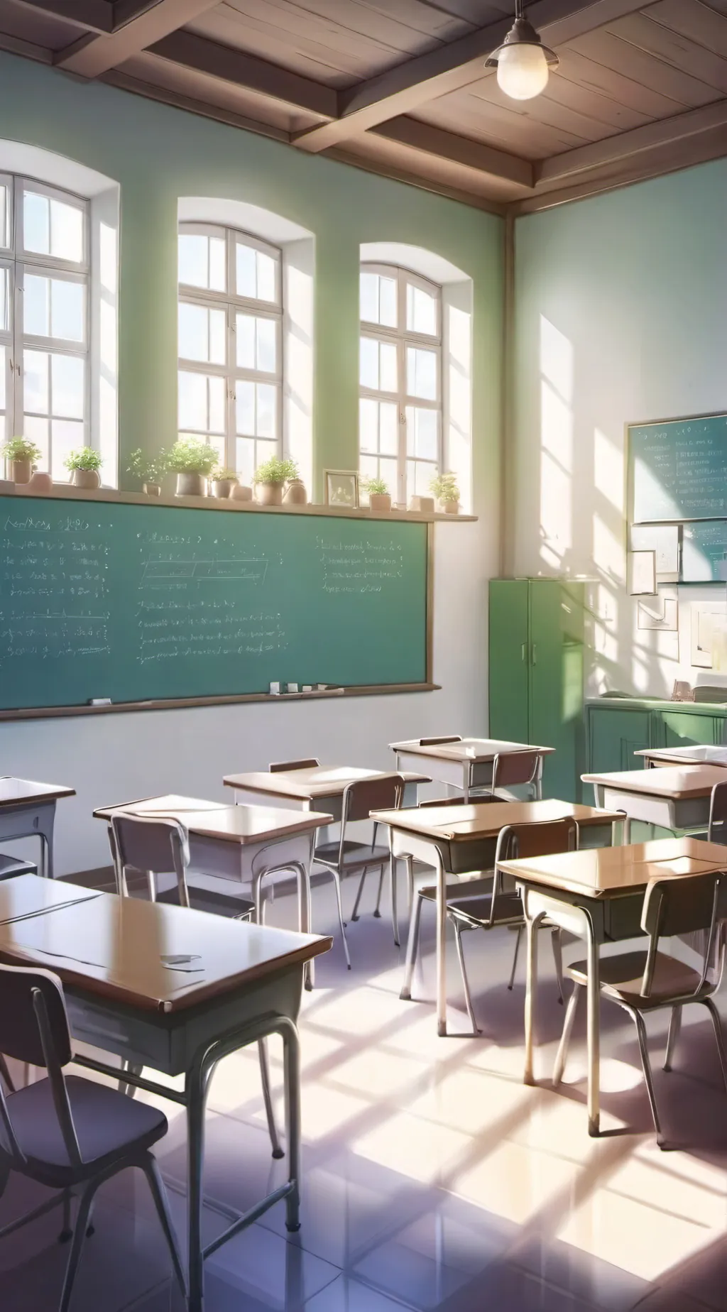 ai character: Class 1-A  background