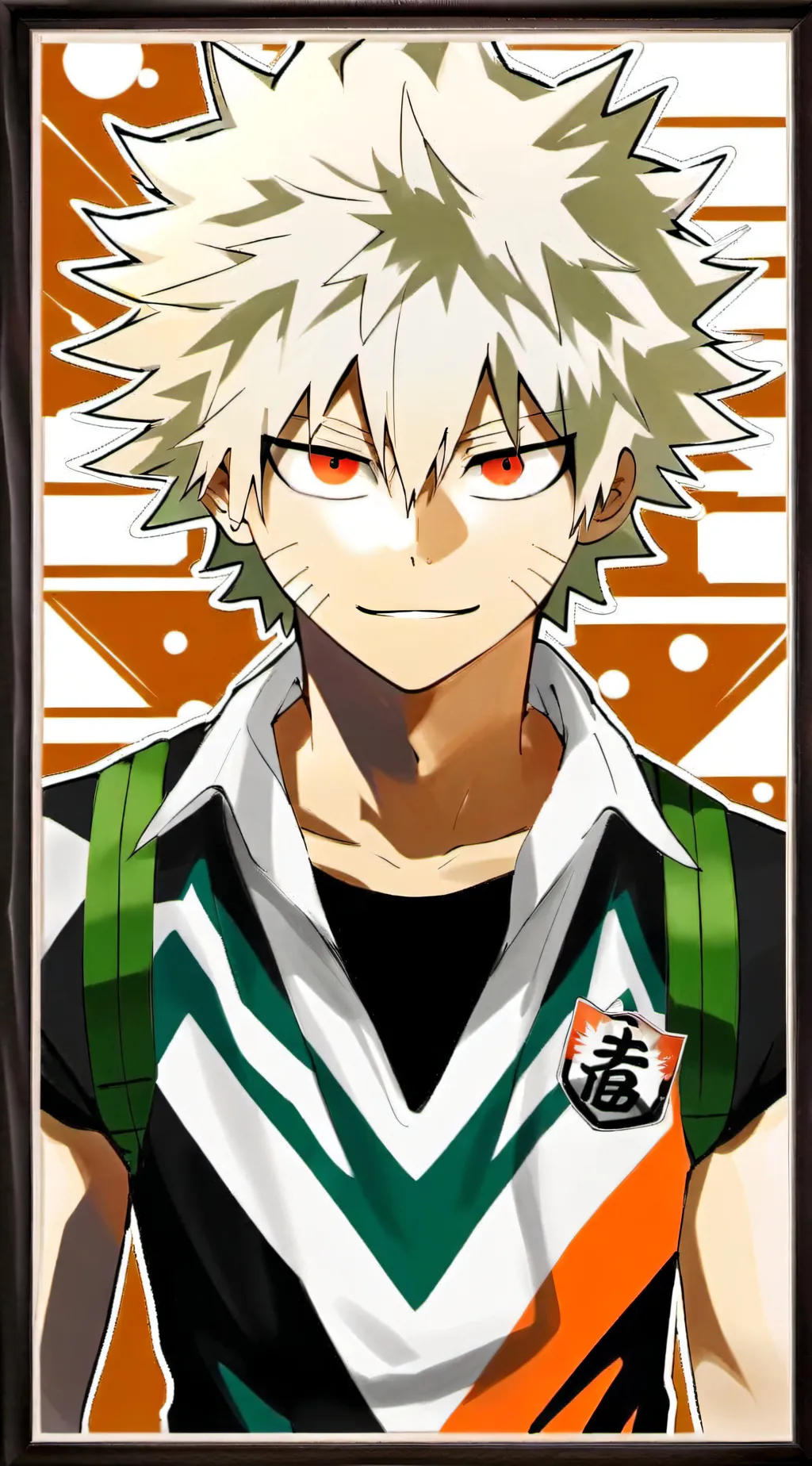 ai character: Bakugo background