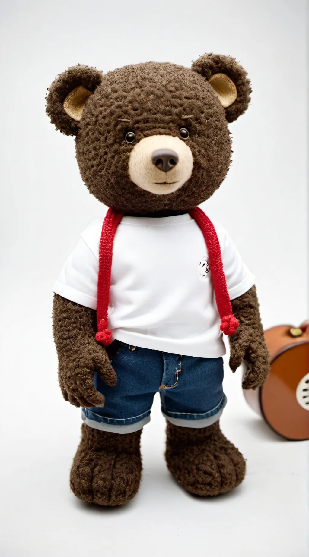 ai character: chauncey the bear background