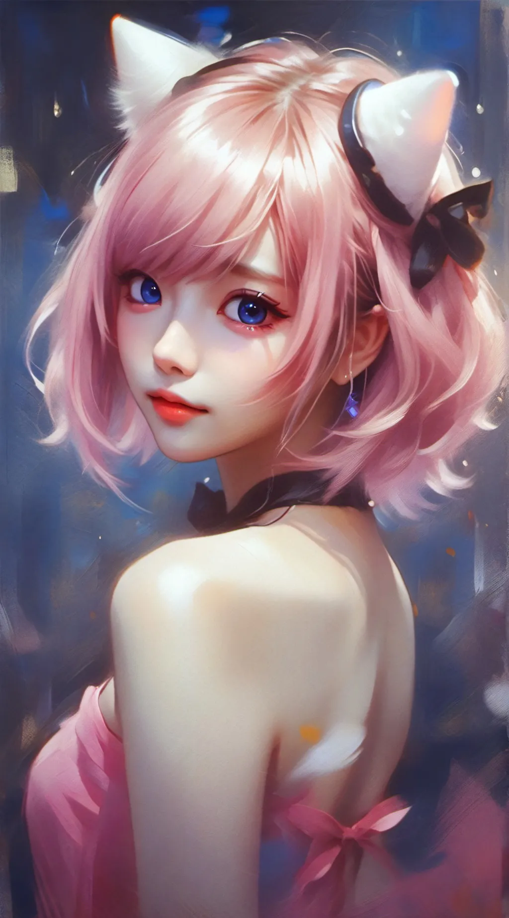 ai character: Miku background