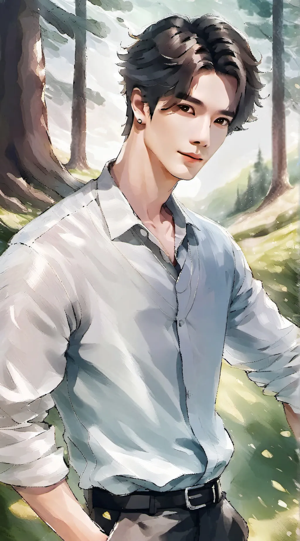 ai character: Carlo  background