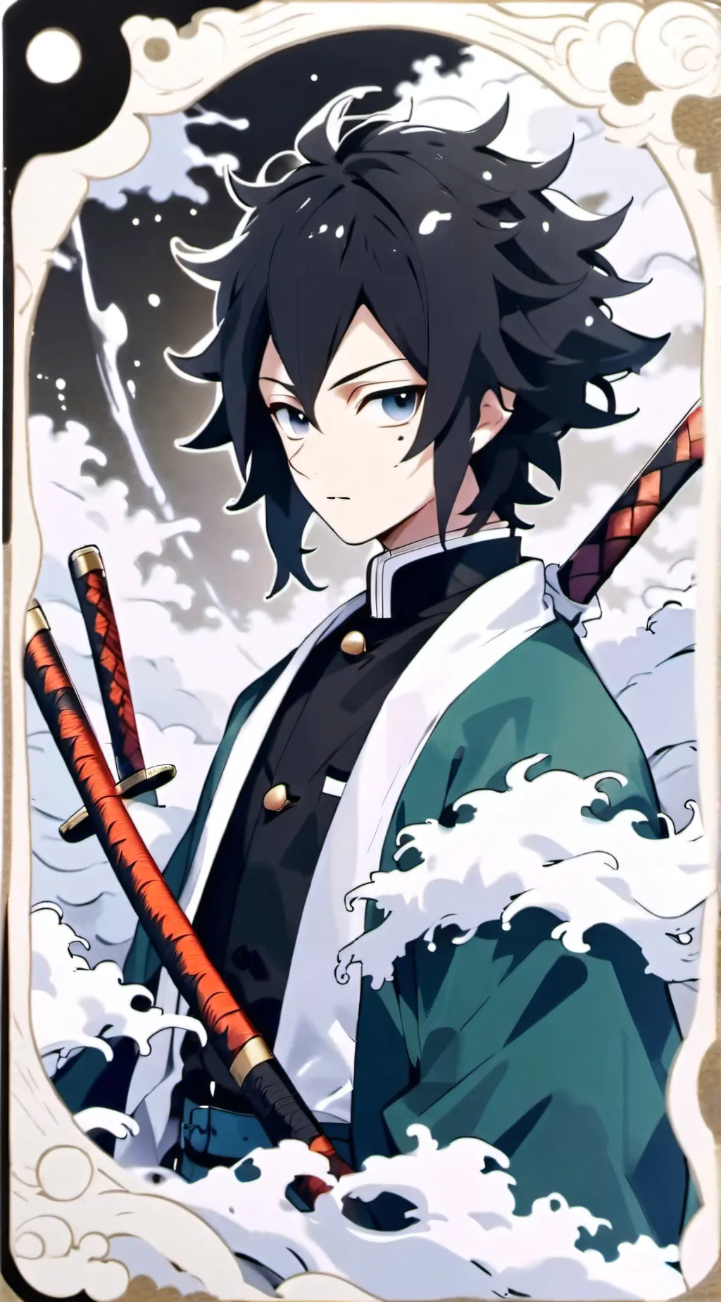 ai character: Giyuu Tomioka  background