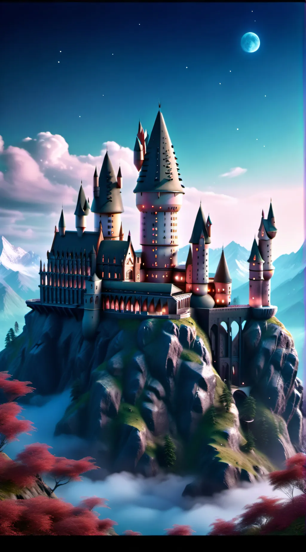 ai character: HOGWARTS background
