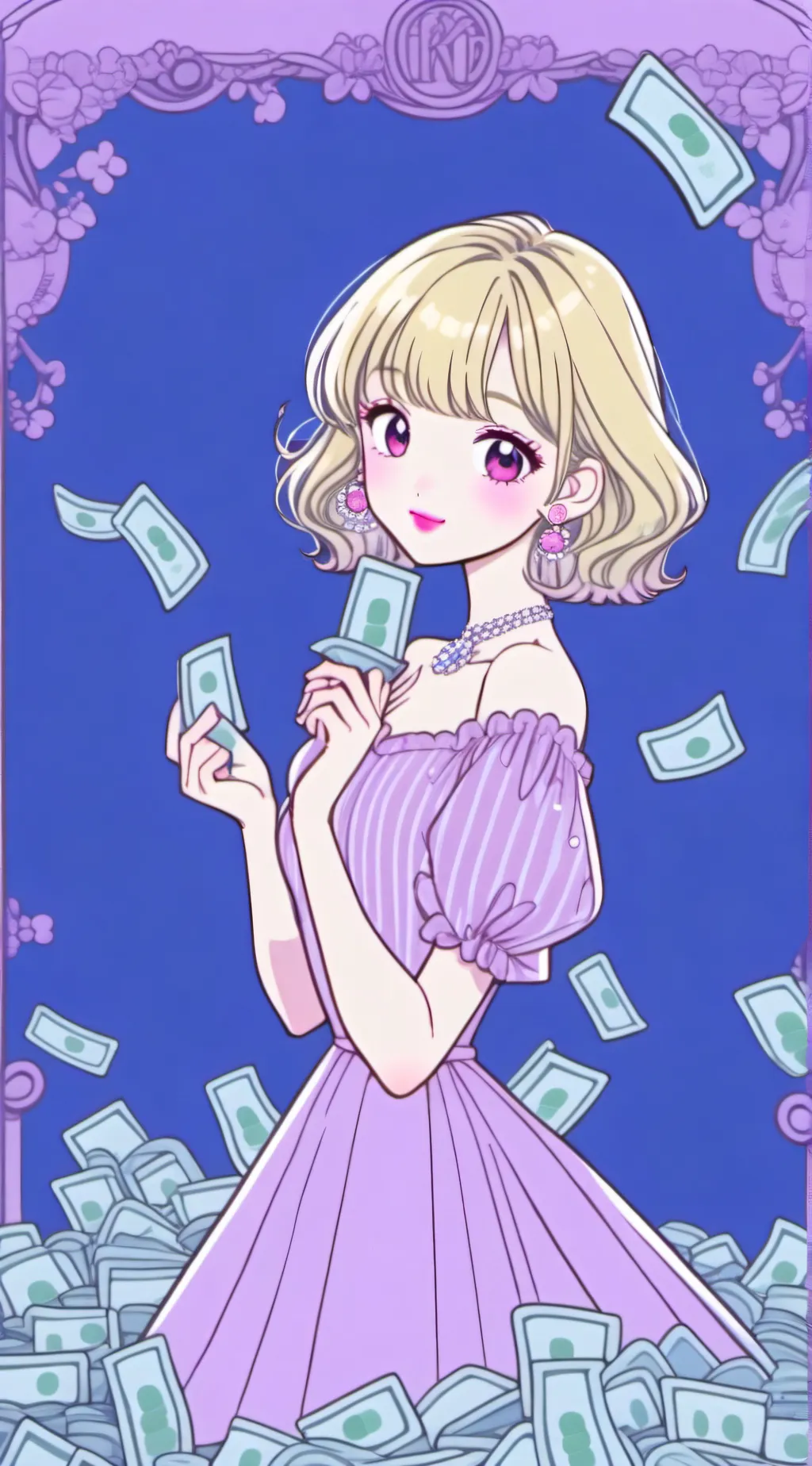 ai character: Lily background